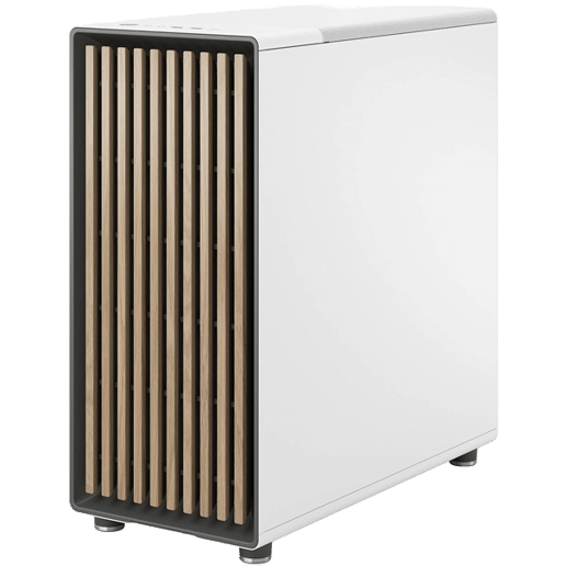 Fractal North TG Mid Tower Case - White 